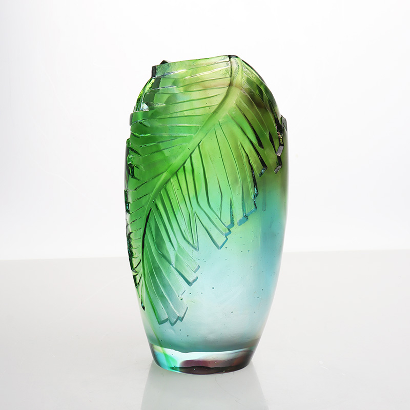 مزهرية زجاجية لغرفة المعيشة تشكيلة زهور مزهرية زجاجية كريستالية فنية ديكور المنزل زخرفة طاولة الطعام