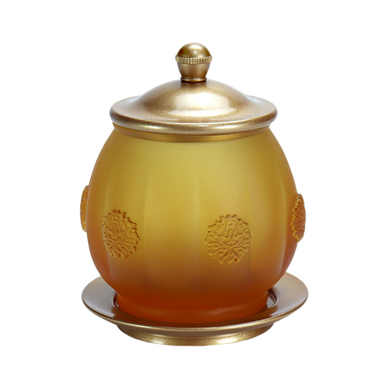 مجموعة عروض الزجاج الذهبي من سلسلة