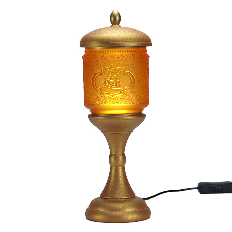 القرابين الزجاجية للمعبد البوذي لجلب الثروة والكنوز