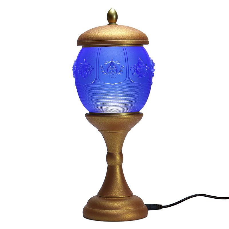 مجموعة ثمانية كنوز لوتس من سلسلة عروض الزجاج الكريستالي للمذبح البوذي