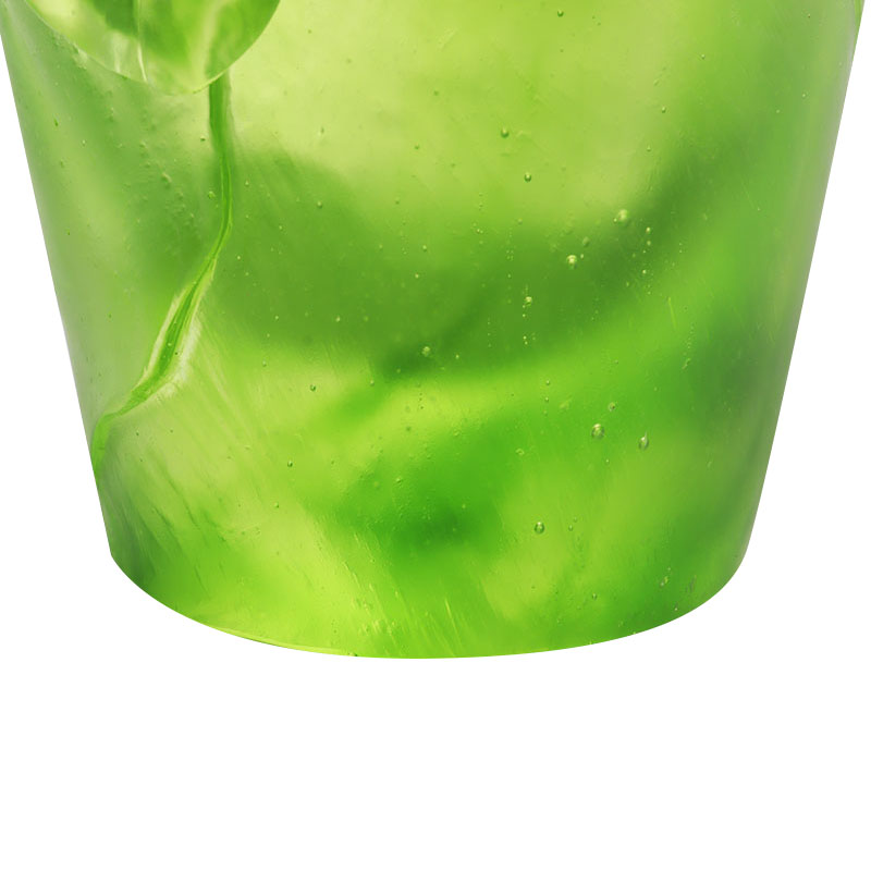 مجموعة مزهرية زجاجية كريستالية لتزيين المدخل من سلسلة لوتس