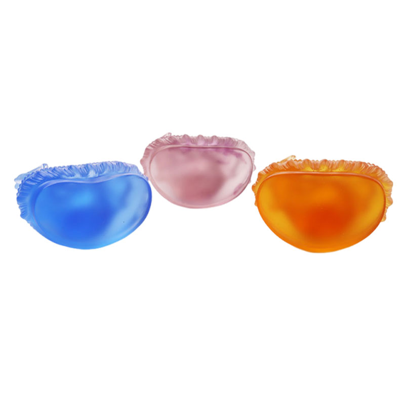 تمثال بوذا الطب الكريستالي الملون من Liuli