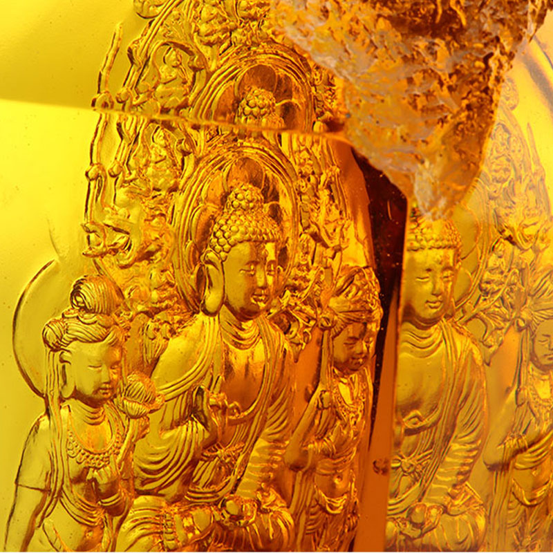 تماثيل أميتايوس بوذا الكريستالية