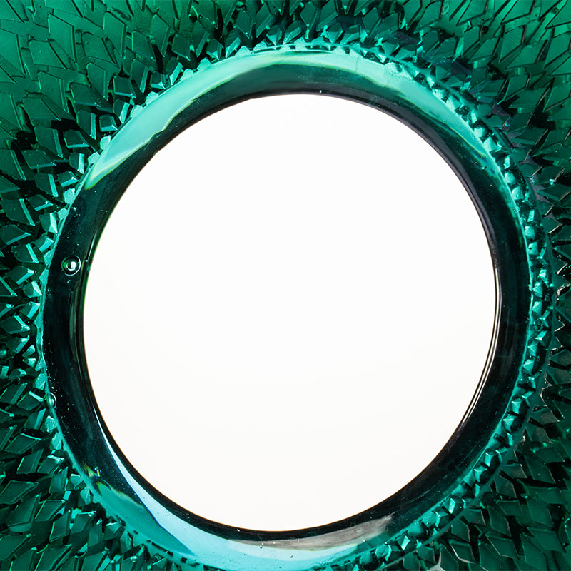 أقراص دائرية من أوراق الخيزران